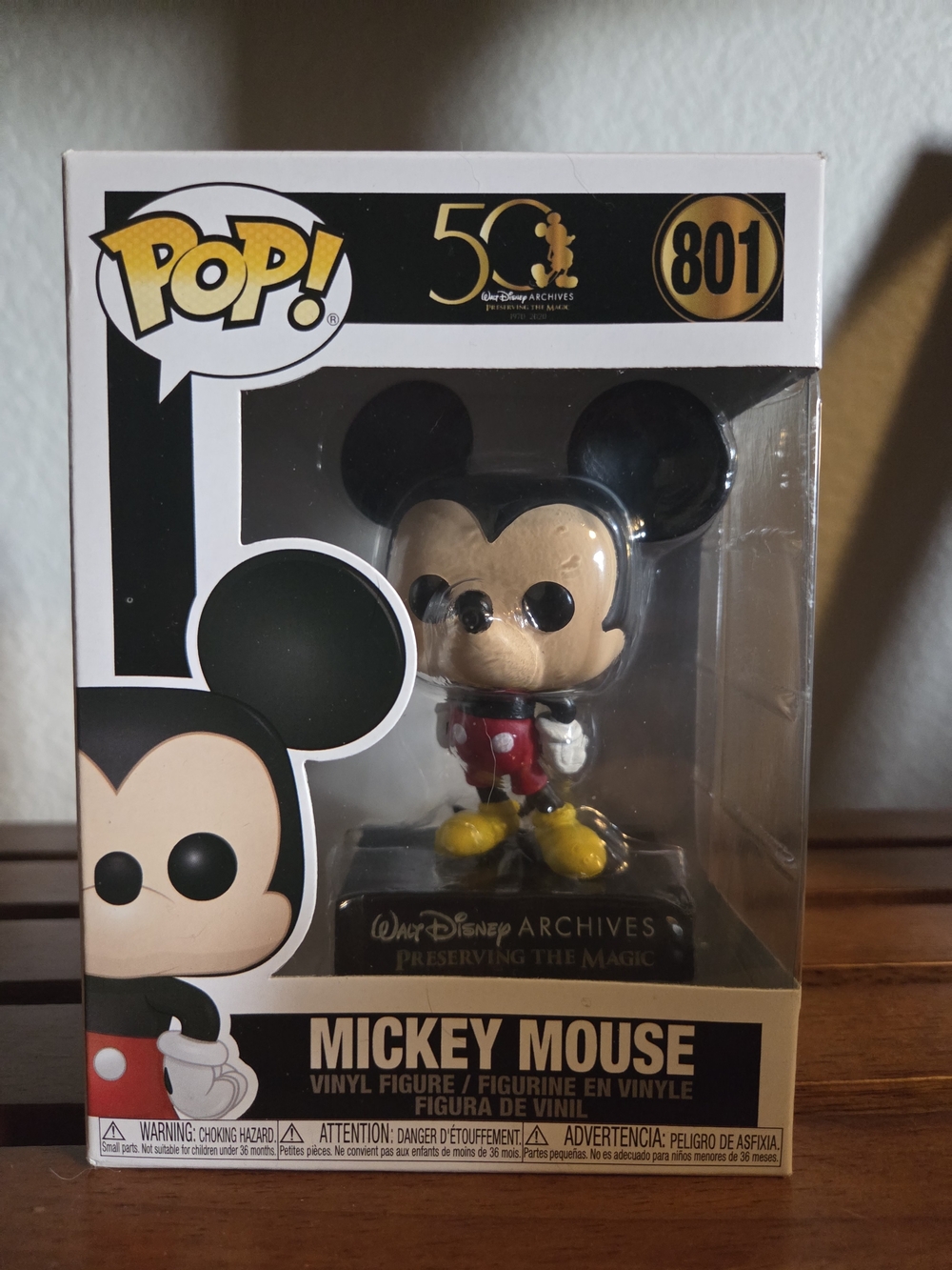 Funko Pop! Mickey Mouse Vinyl Figure - Black, Red, Yellow, White